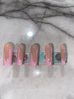 Press On Nails-Pink nude
